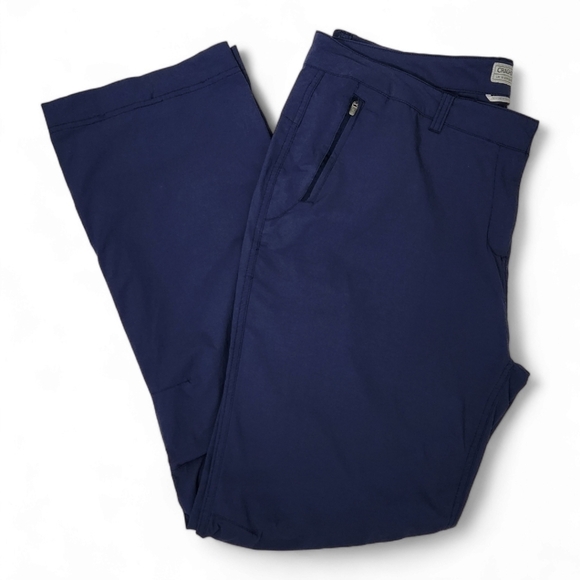 CRAGHOPPERS Womens Kiwi Pro Stretch Trousers hiking pants size 14 blue - Picture 2 of 12